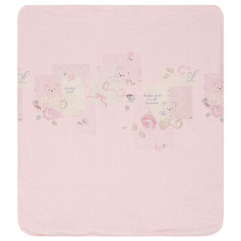 Girls Pink Baby Blanket